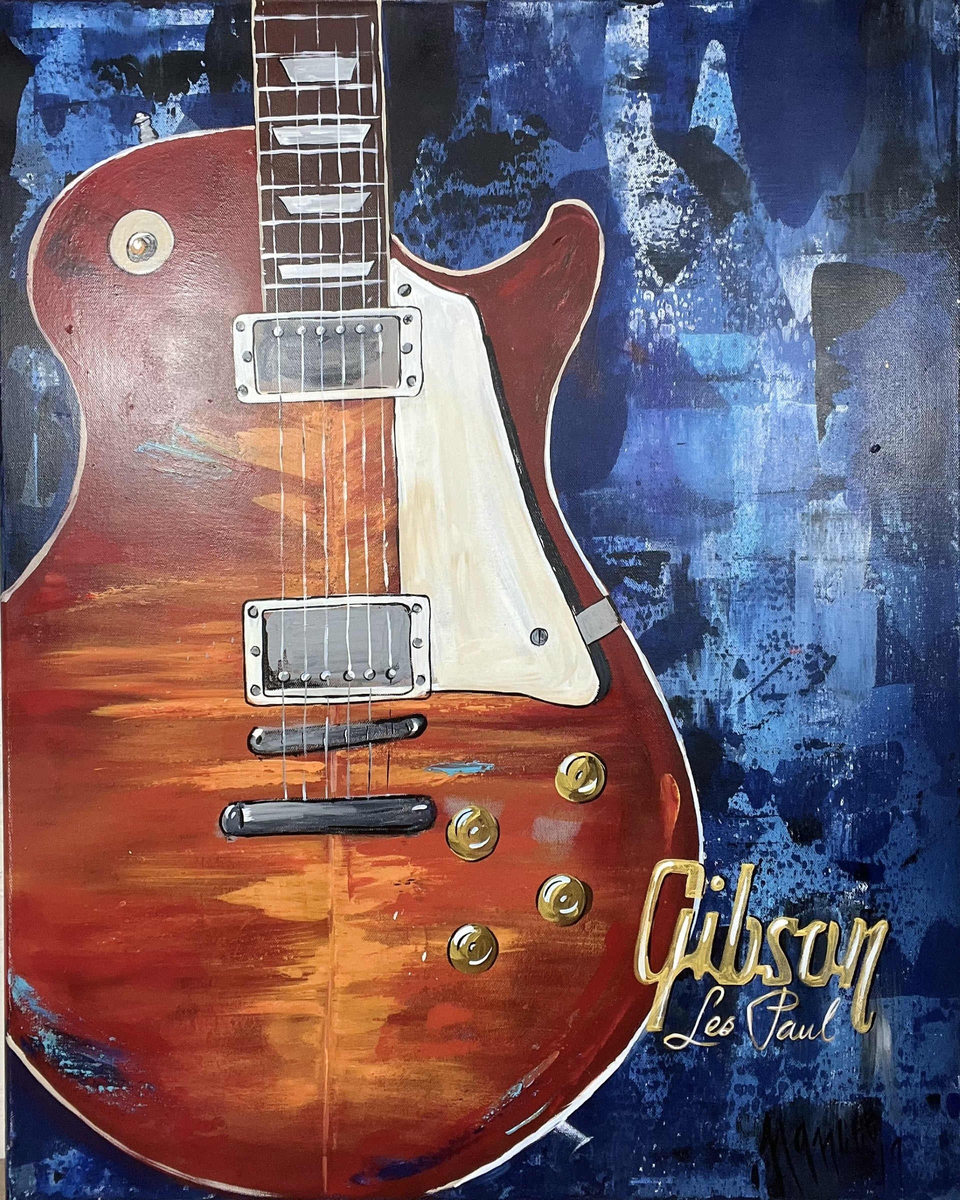 "Electric Blues" Original Art