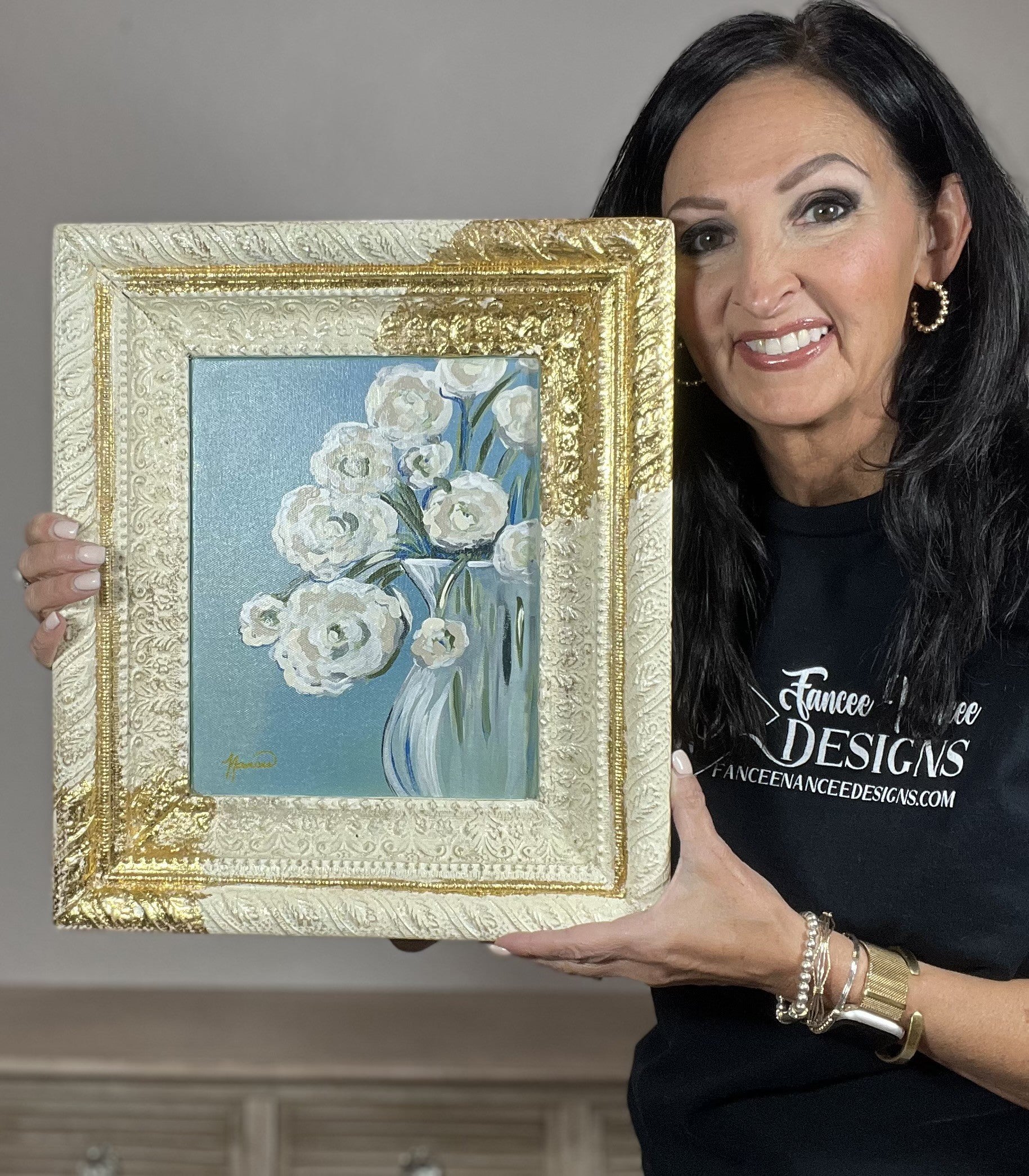 Fancee's Signature Collection: "Bloom Where You're Planted" - 15" x 13"